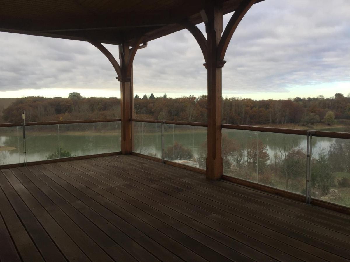 La Decouverte, Jacuzzi, Sauna, Et Terrasse Avec Vue Sur Lac A La Campagne Entre Toulouse Et Auch Catonvielle Exterior photo