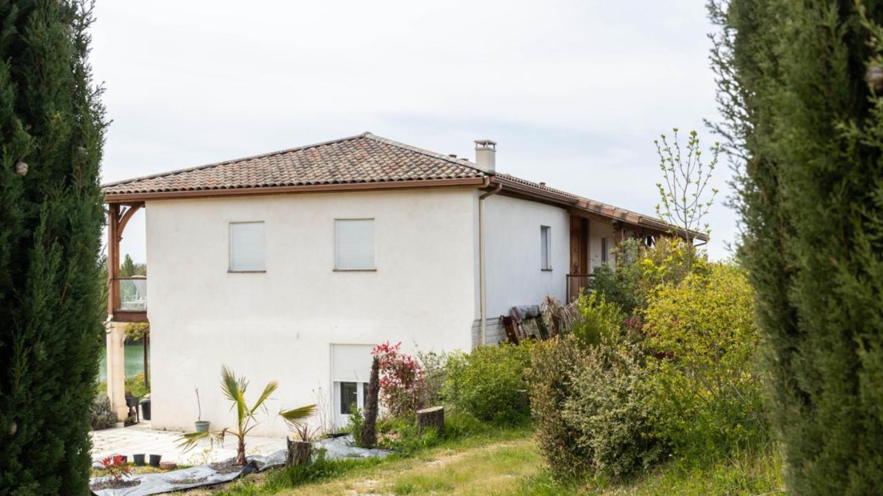 La Decouverte, Jacuzzi, Sauna, Et Terrasse Avec Vue Sur Lac A La Campagne Entre Toulouse Et Auch Catonvielle Exterior photo