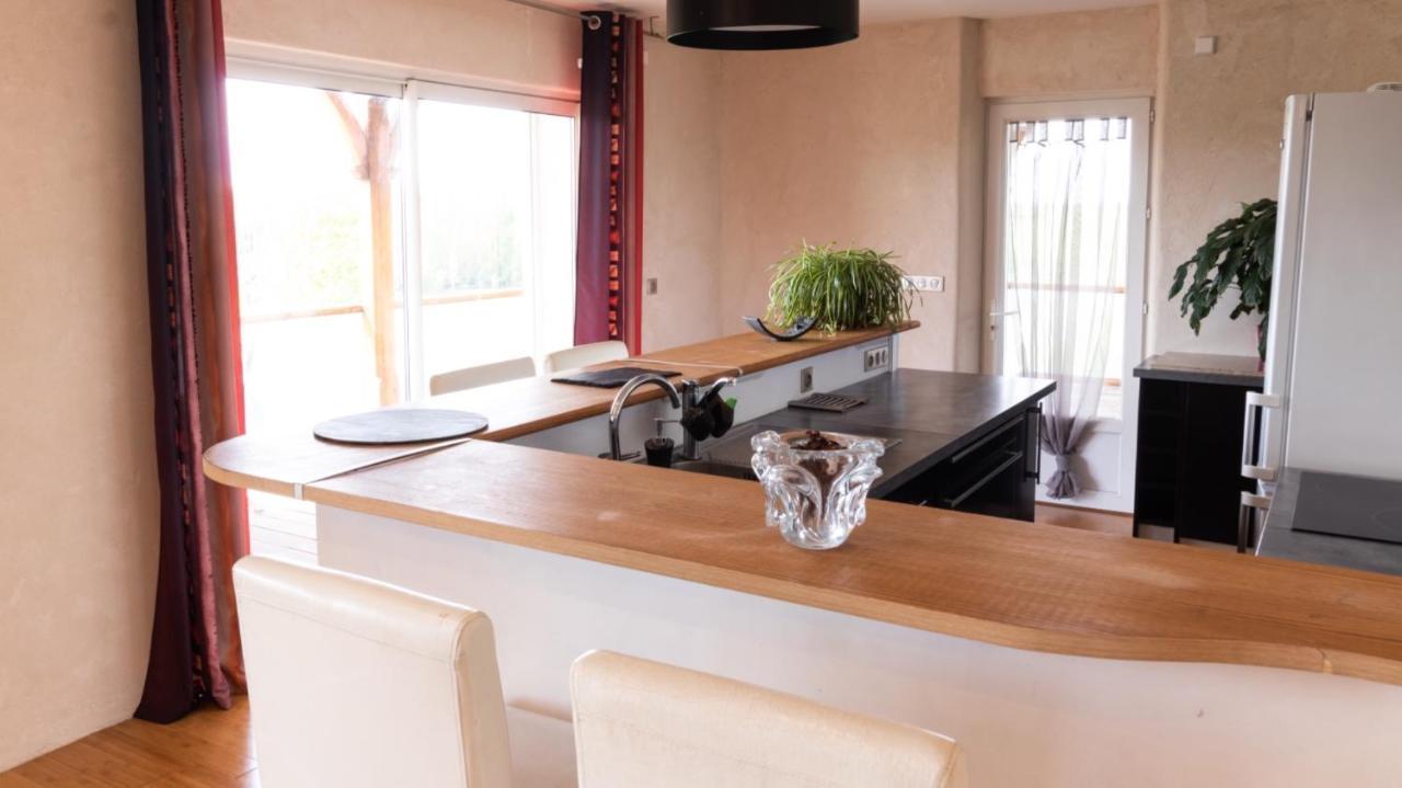 La Decouverte, Jacuzzi, Sauna, Et Terrasse Avec Vue Sur Lac A La Campagne Entre Toulouse Et Auch Catonvielle Exterior photo